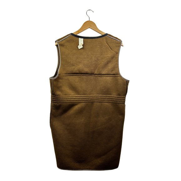 Valmeline Belted Wool Coat Men (EU)44 (US)36-38 Brwn Removable Liner Vtg Germany - Picture 12 of 16